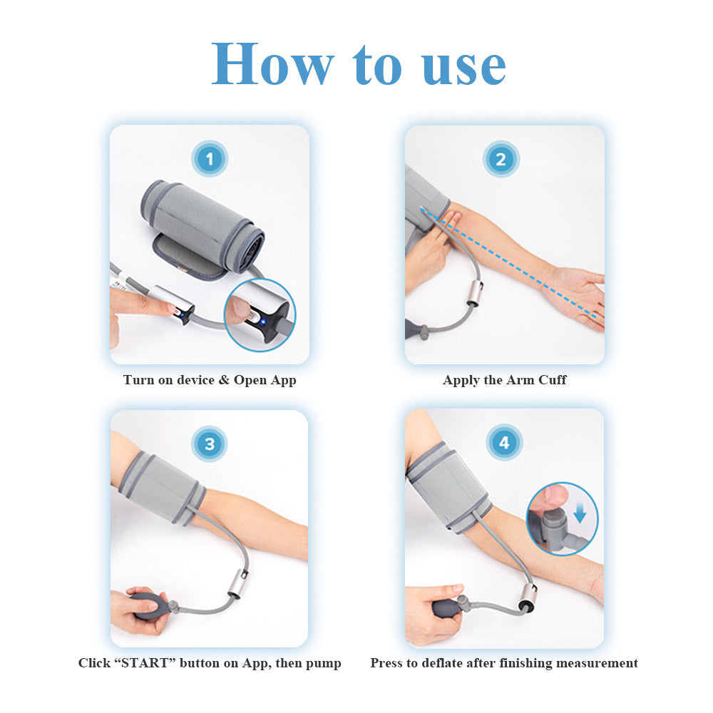 LOOKEE® AirBP Blood Pressure Monitor