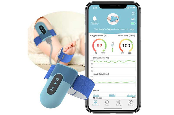 The LOOKEE® BabyO2™ Baby Oxygen Monitor Review