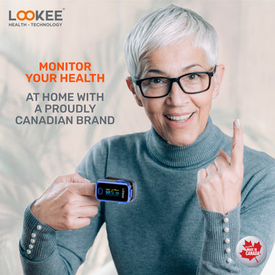 LOOKEE® Finger Pulse Oximeter | For Home Use in Canada