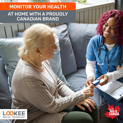 LK50D1 Deluxe Finger Pulse Oximeter | Finger Pulse Oximeter for Home Use in Canada