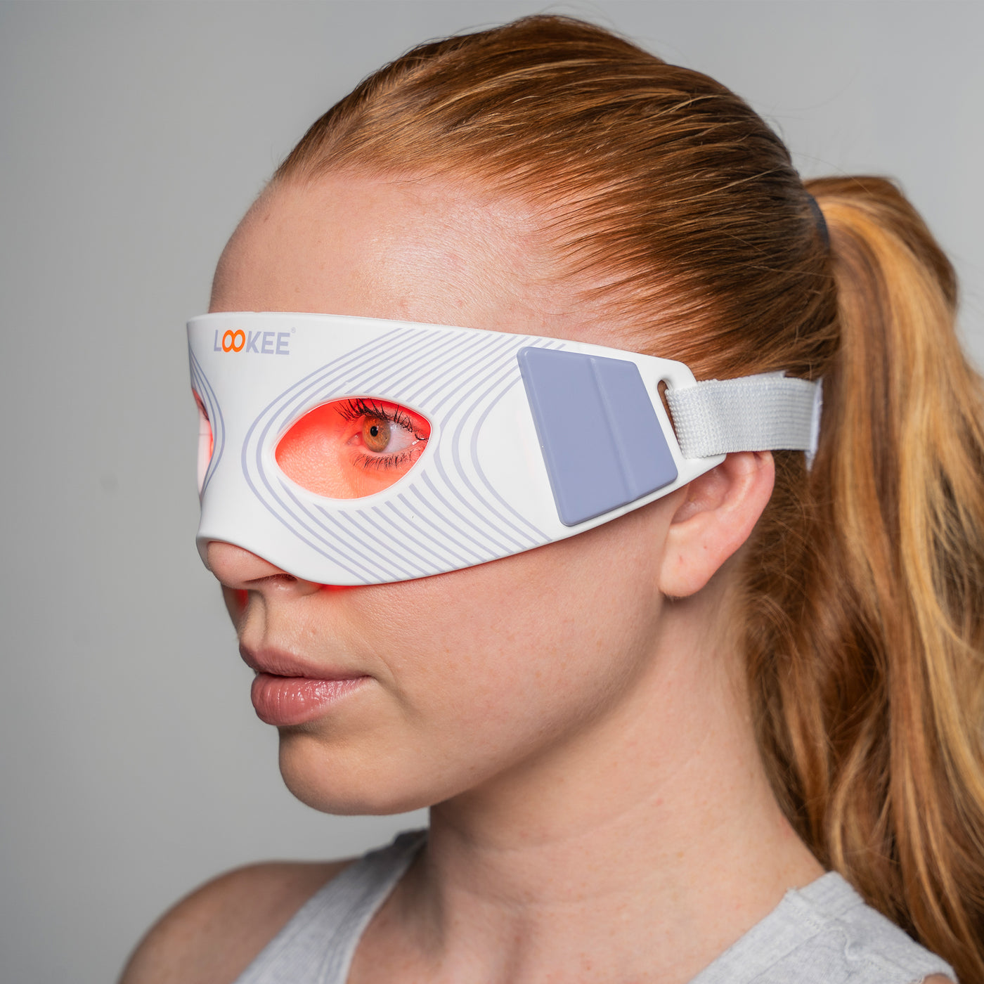 LOOKEE® ReviveGlow™ Pro LED Eye Rejuvenator | Anti-Aging, Fine Lines & Wrinkle Reduction, Mood & Sleep Improvement