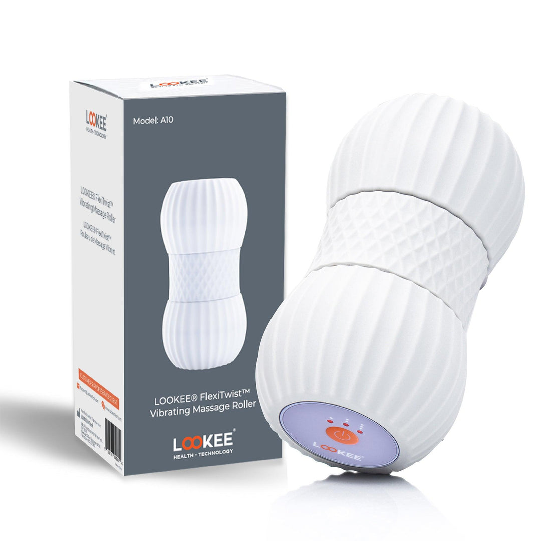 LOOKEE FlexiTwist A10 Vibrating Massage Roller | Massager Peanut Ball - Vibration Roller, Muscle Roller for Deep Tissue Massage and Muscle Recovery LOOKEE FlexiTwist A10 Vibrating Massage Roller | Massager Peanut Ball - Vibration Roller, Muscle Roller for Deep Tissue Massage and Muscle Recovery