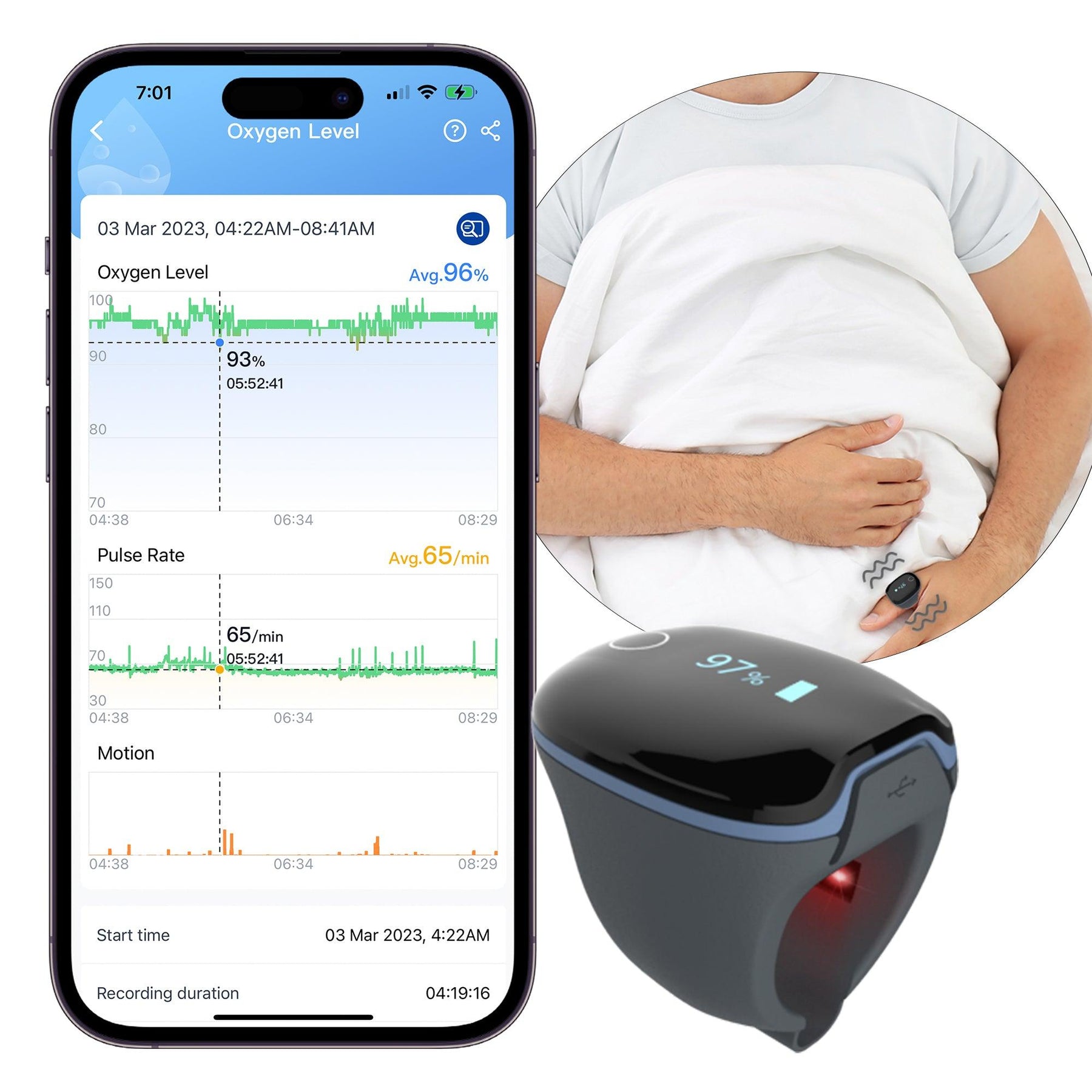 Lookee ring sleep monitor sale