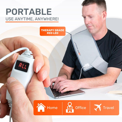 LOOKEE® HealGlow™ Pro Red light therapy belt for back pain