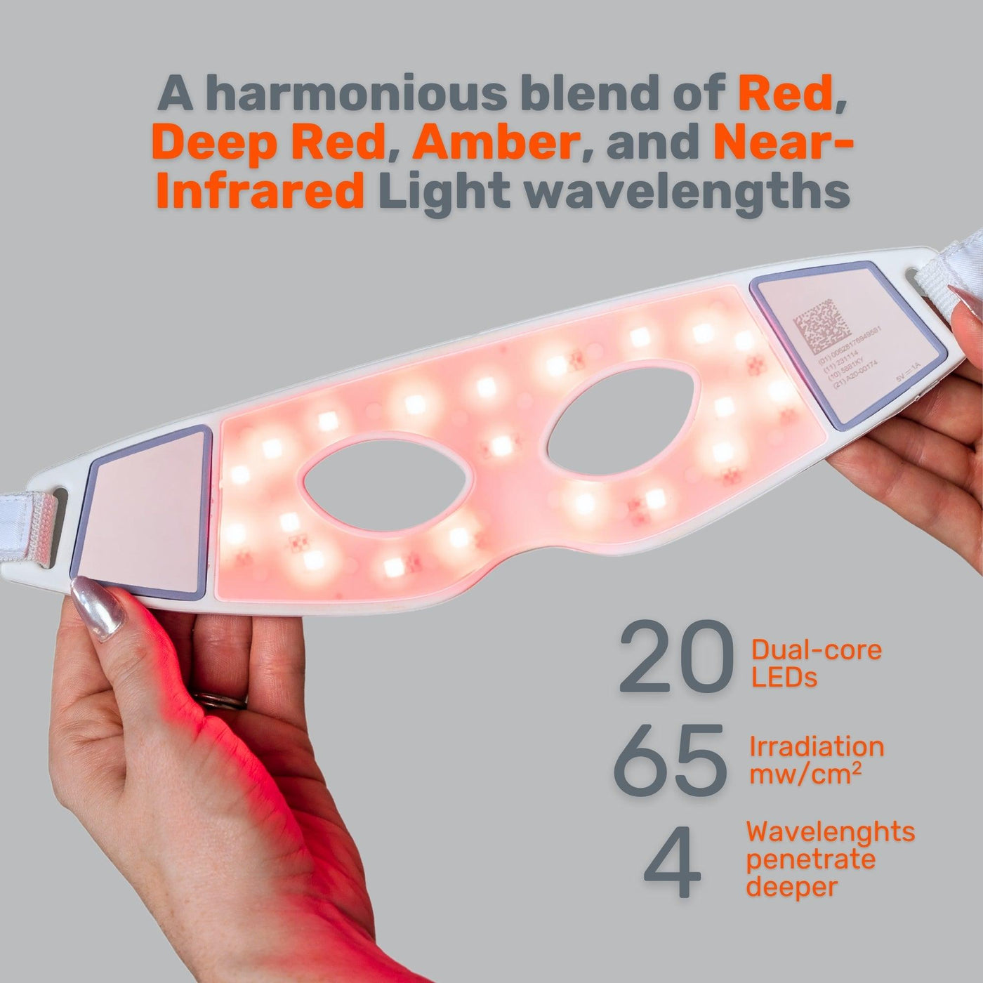LOOKEE® ReviveGlow™ Pro LED Eye Rejuvenator  Red Light Therapy