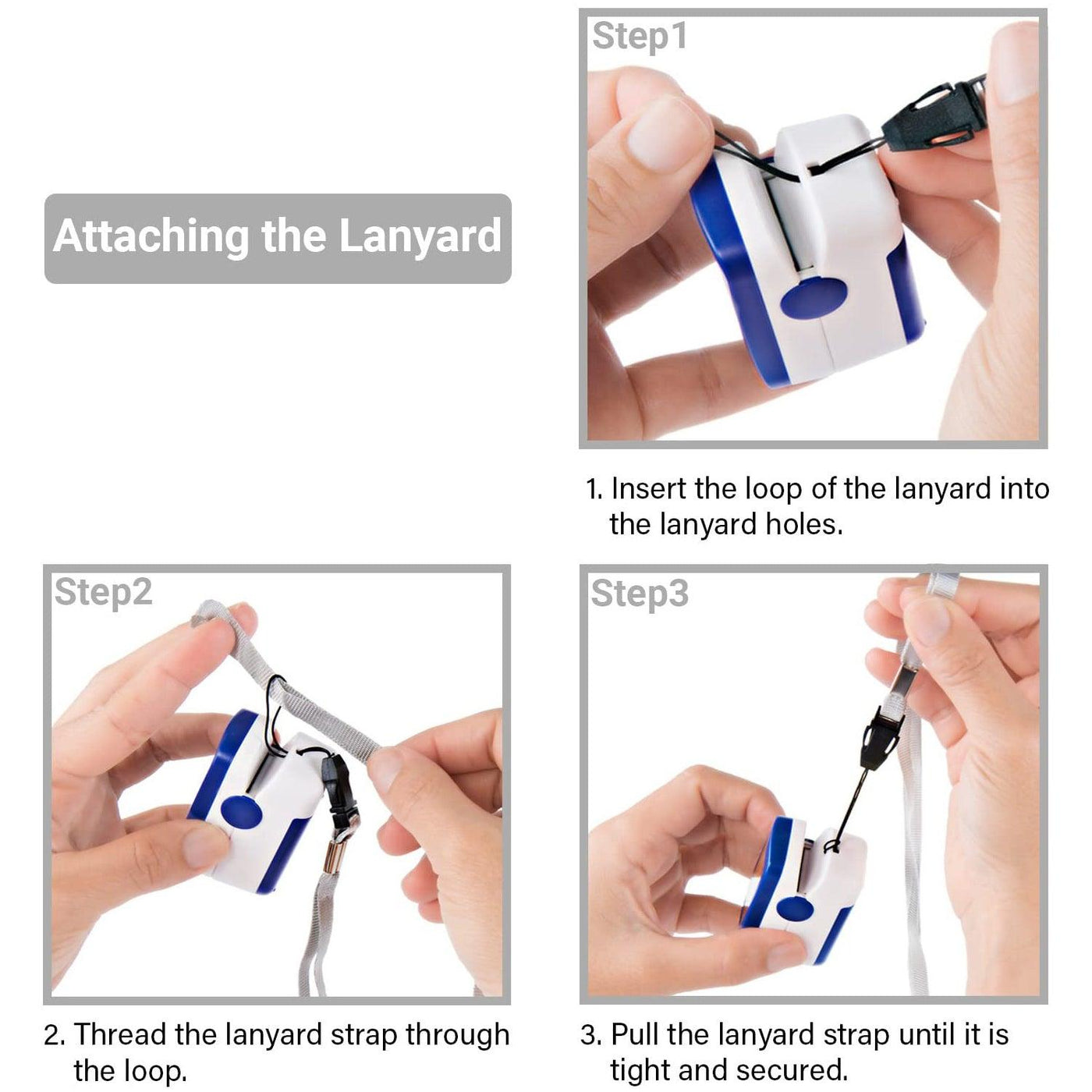 LOOKEE® Fingertip Pulse Oximeter with Plethysmograph