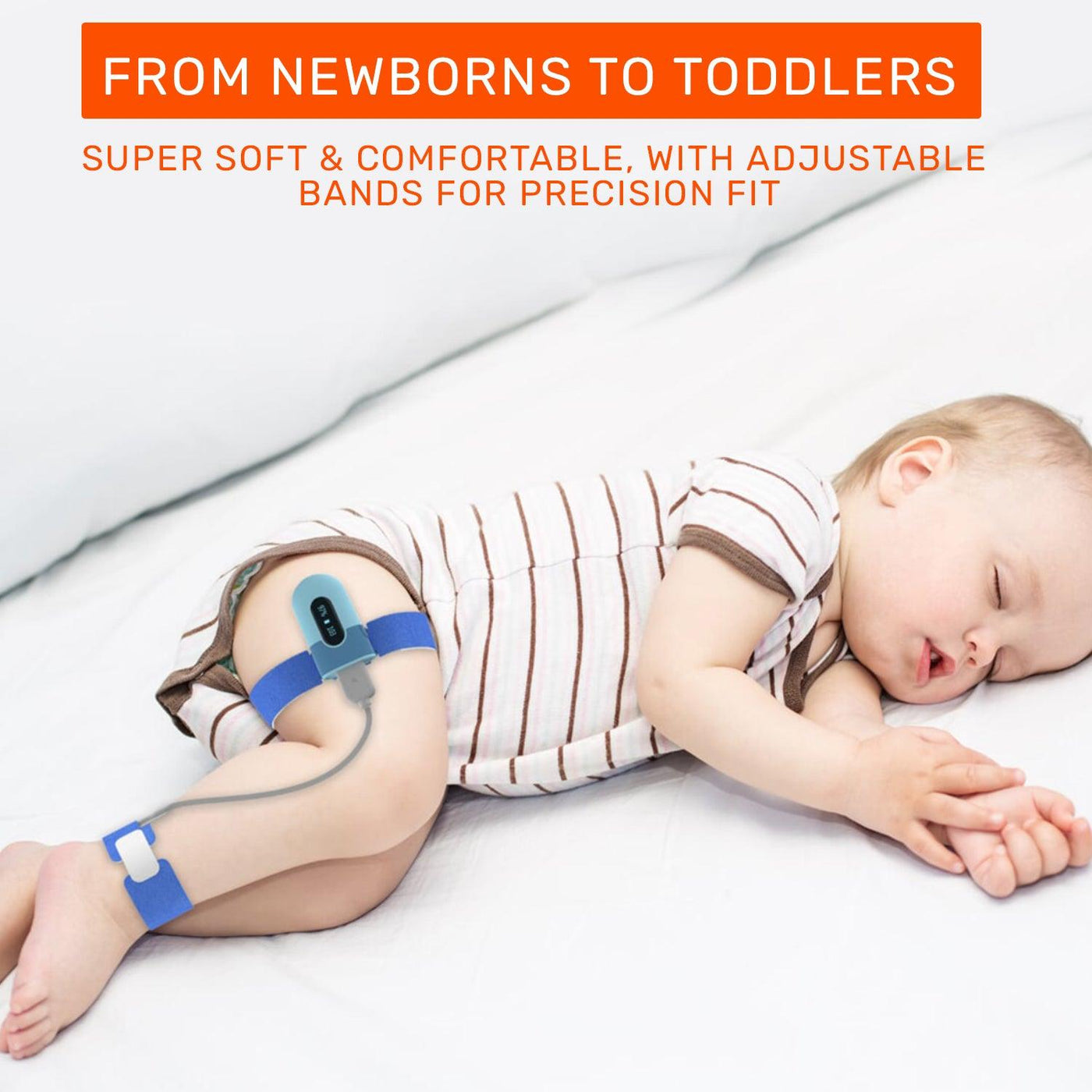 LOOKEE® BabyO2™ Baby Oxygen Monitor with Audio Alarm and App ...