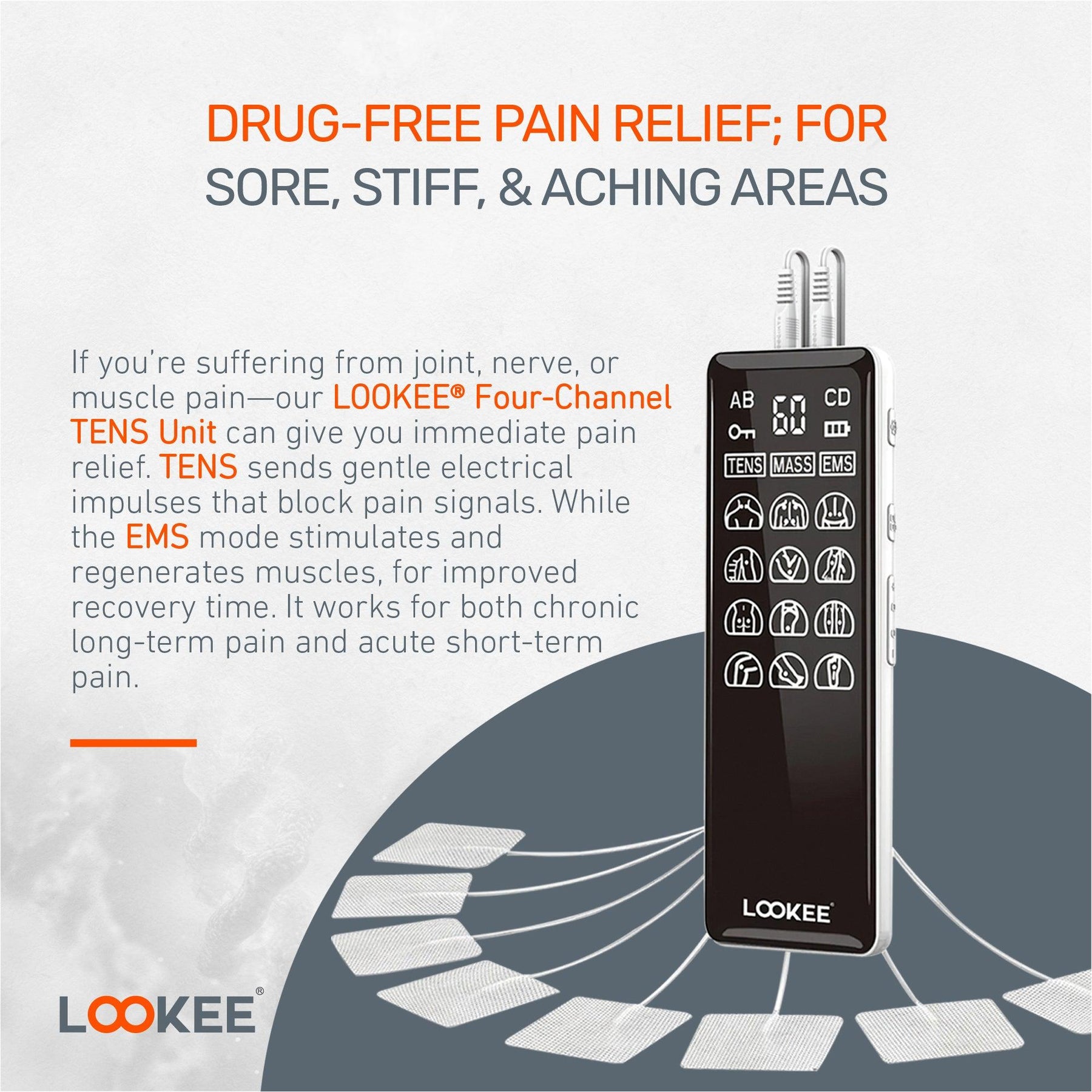 TENS Units for Drug Free Muscle & Joint Pain Relief