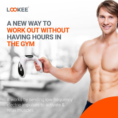 LOOKEE® A8 Electric Muscle Stimulator Trainer Machine for Arms and Hands