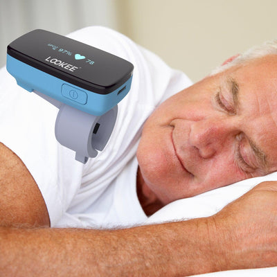 LOOKEE® Ring-Pro Sleep Oxygen Monitor | Continuous Pulse Oximeter